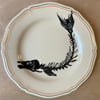 Dish (fishbone, curved)