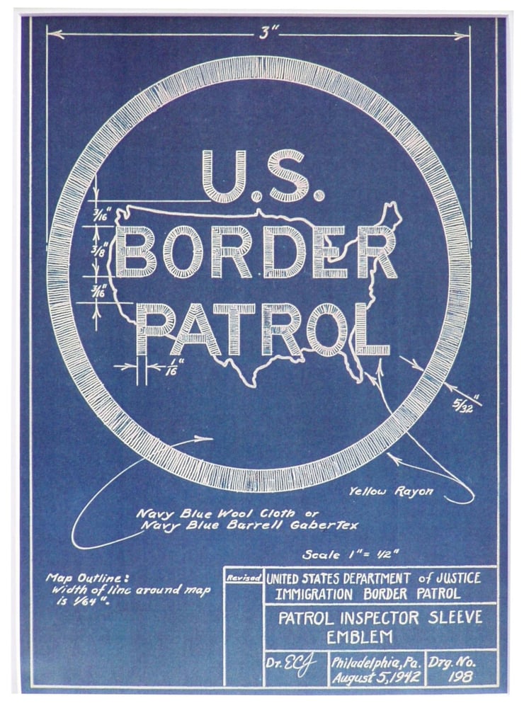 Image of USBP LOGO EMBLEM POSTER