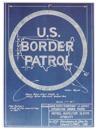 USBP LOGO EMBLEM POSTER