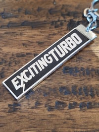 Image 3 of Nissan Silvia "Exciting Turbo" Keychain 