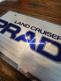 Image 3 of Land Cruiser Prado Mirrored Vanity Plate