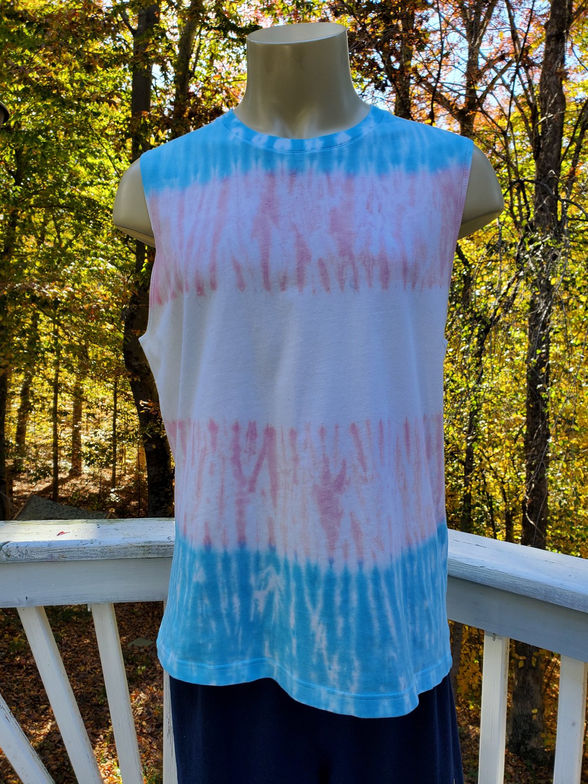 Image of Trans Flag Muscle Shirt