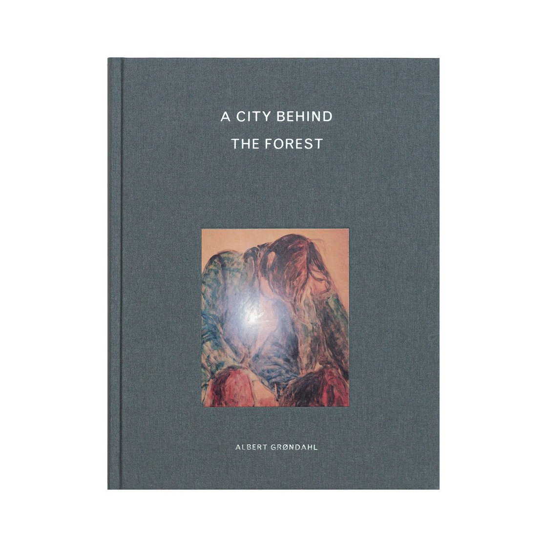 Image of A city behind the forest - Albert Grøndahl