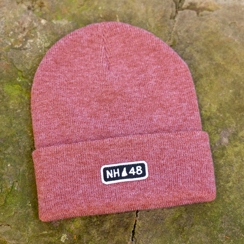 Image of Heather Red NH48 winter Beanie