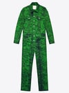 KENZO H&M GREEN ZEBRA MECHANIC JUMPSUIT L
