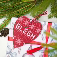 Image 4 of FAIR ISLE BLEGH ORNAMENT