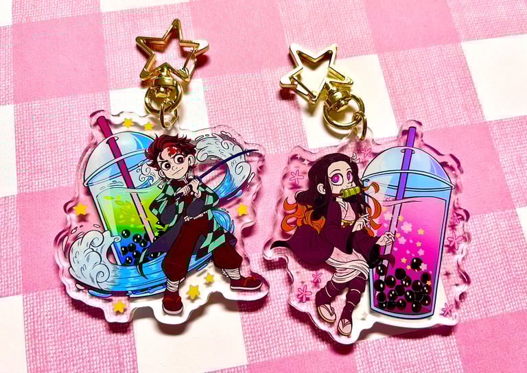 Siblings Acrylic Keychains