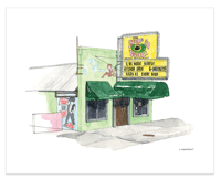 Hole in the Wall by Jessica Fontenot - Fine Art Print