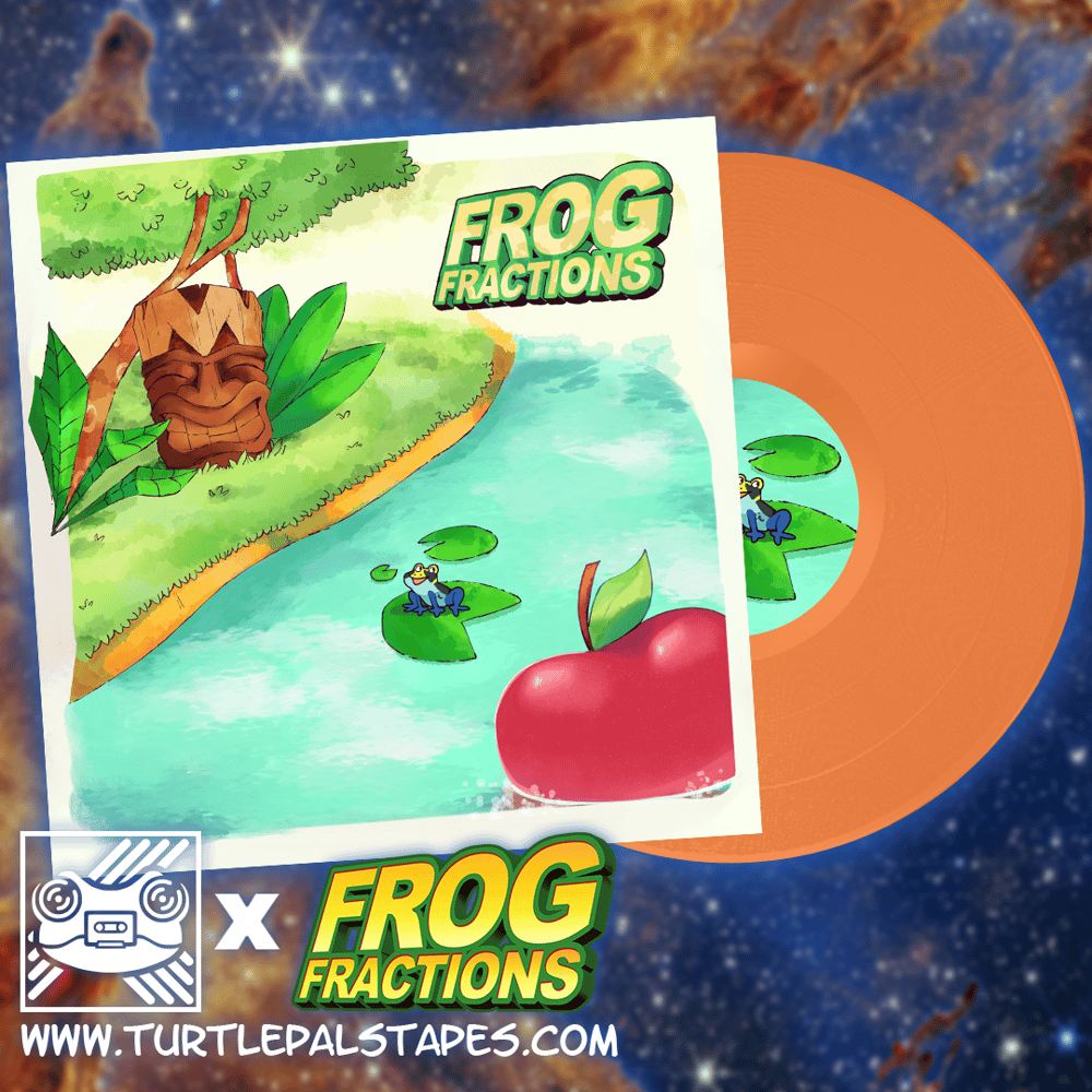 Image of Frog Fractions Vinyl Original Soundtrack - Bug Mars Orange