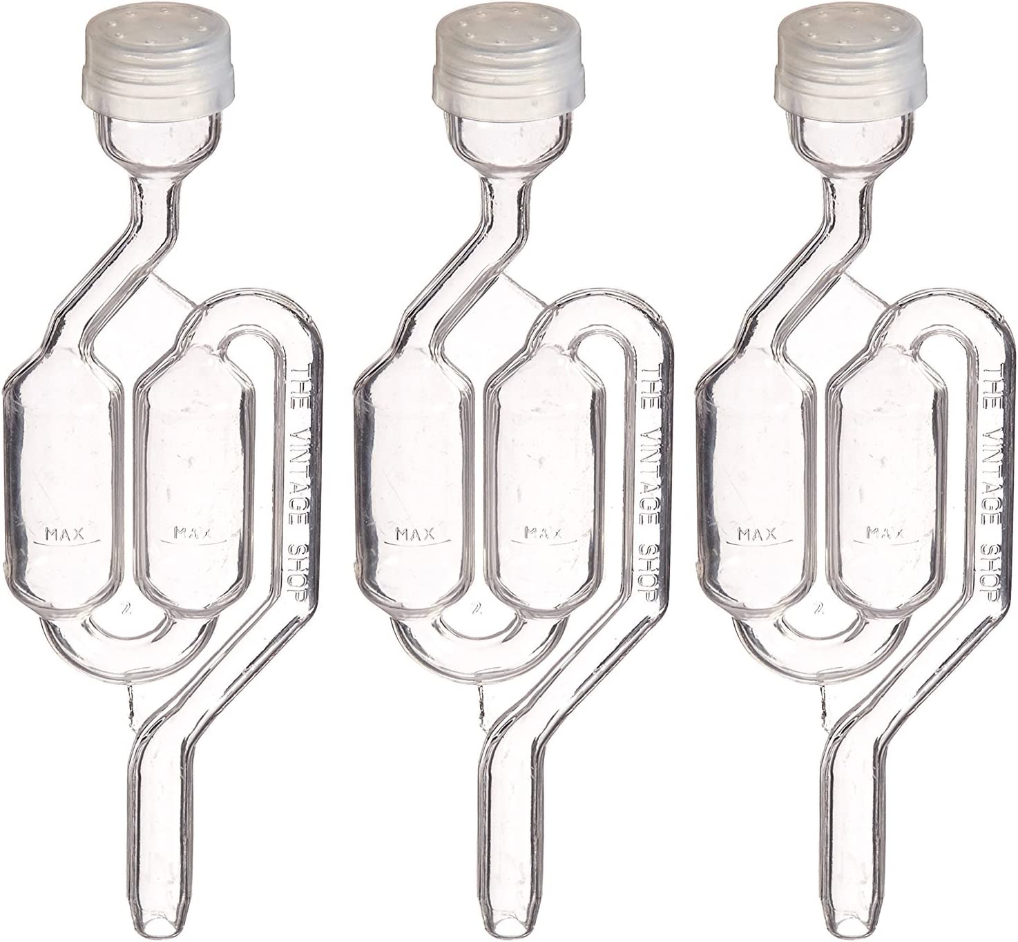 Image of Twin Bubble Airlock - 3 Pack
