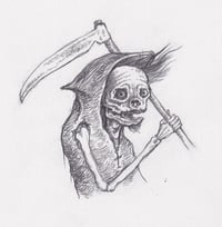 Drawing of Black Death