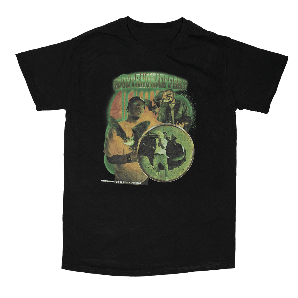 IDONTKNOWJEFFERY Vintage Collaboration in Black