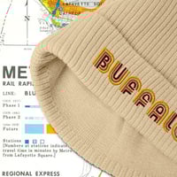 Image 2 of Buffalo Retro Metro Organic ribbed beanie