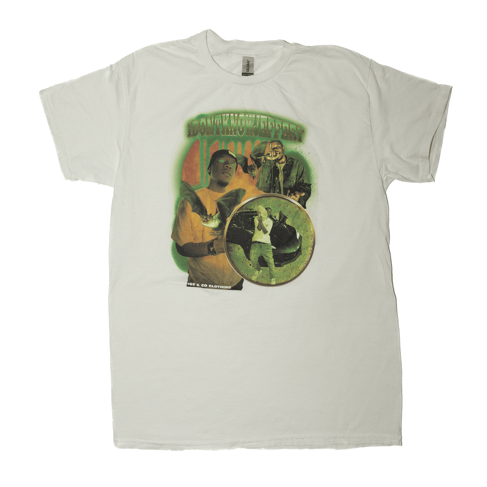IDONTKNOWJEFFERY Vintage Collaboration in White