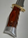 Large Bowie Fixed Knife COLUMBIA Full Tang Hunting Survival Camping