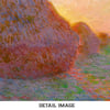 Claude Monet | Grainstacks | 1891 | Painting Poster | Wall Art Print | Home Decor