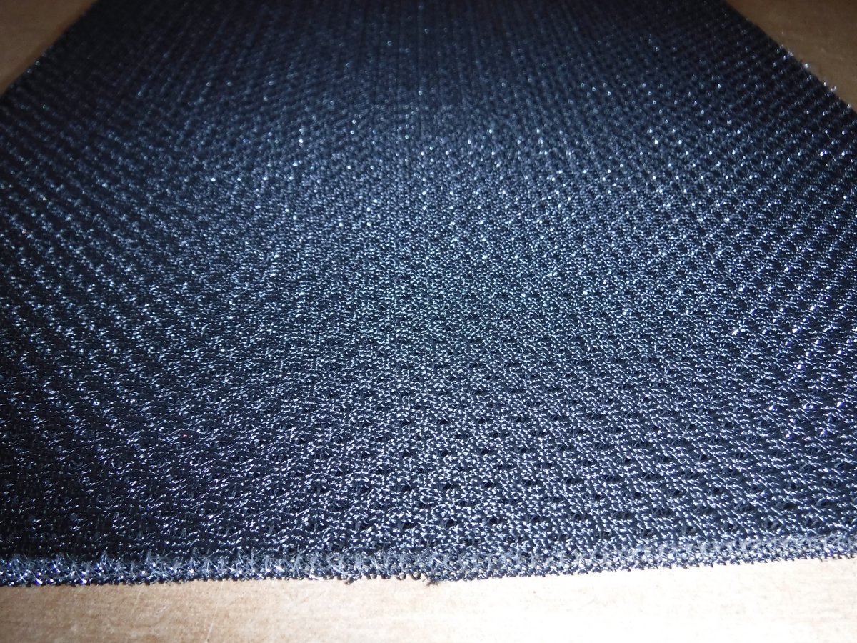 10 metre roll of TF 3 black spacer mesh, Factory seconds TOUGH FABRICS