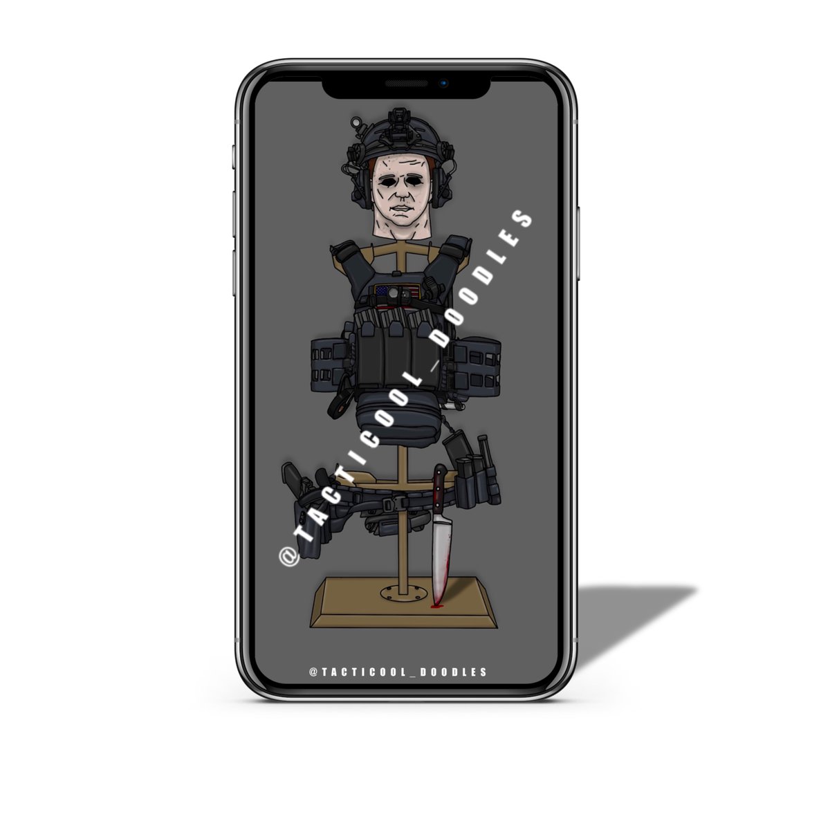 MICHAEL PHONE WALLPAPER | TACTICOOLDOODLES