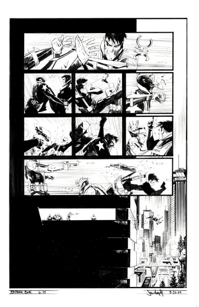 Image of Batman: Beyond the White Knight #6, page 17
