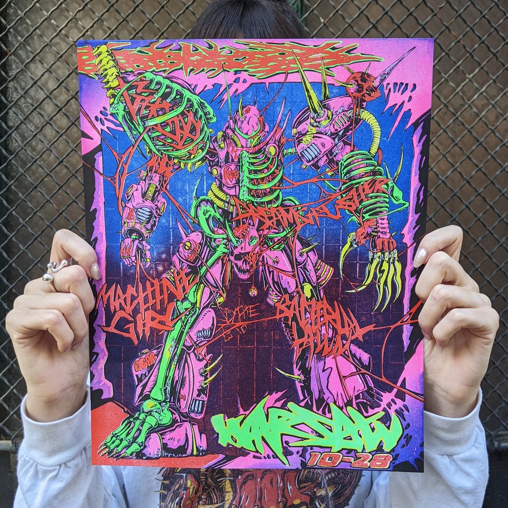 Image of MG WARSAW Flyer - Riso Print