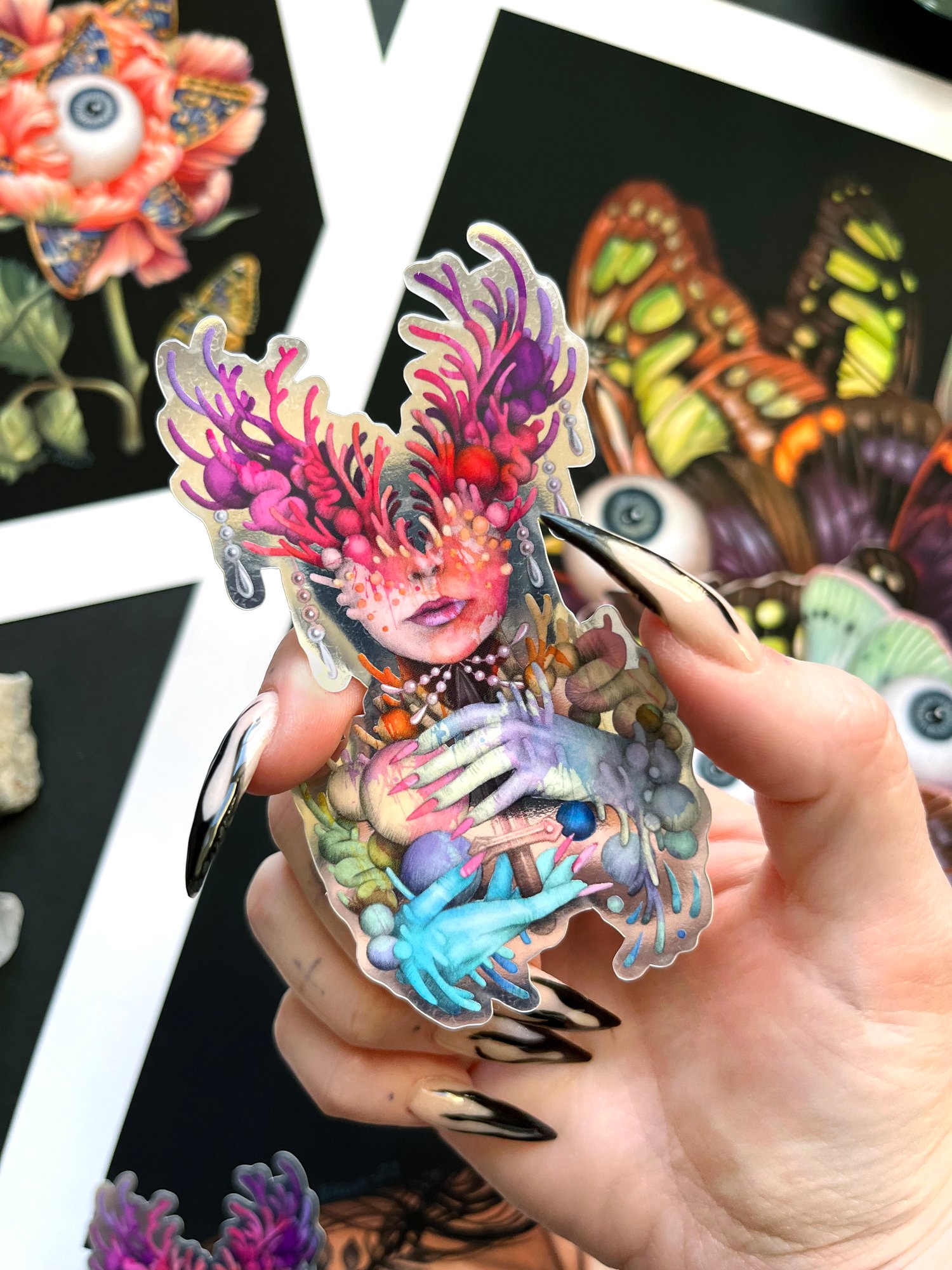 Image of Mirrored ‘Faith’ Sticker