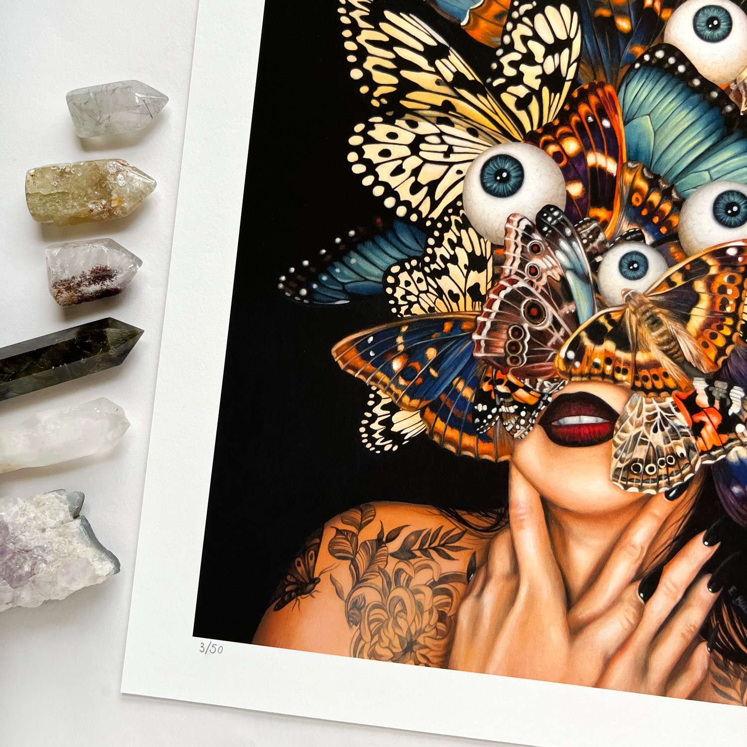 Image of Limited Edition 'The Burden of Thought' Giclée Print