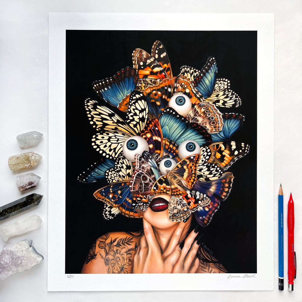 Image of Limited Edition 'The Burden of Thought' Giclée Print