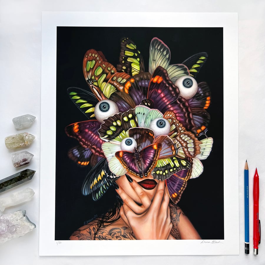 Image of Limited Edition 'A Sleepless Night' Giclée Print