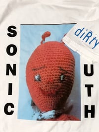 Image 2 of PREORDER - Sonic Youth Dirty Shirt 1992 Reprint - White - Tees and Sweatshirts