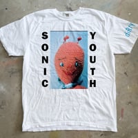 Image 1 of PREORDER - Sonic Youth Dirty Shirt 1992 Reprint - White - Tees and Sweatshirts