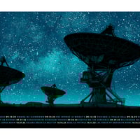 Image 3 of 2 available - OM - 2022 tour poster - BLUE