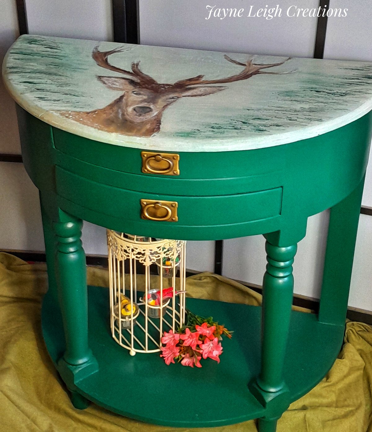 Image of Chunky Stag Console Table