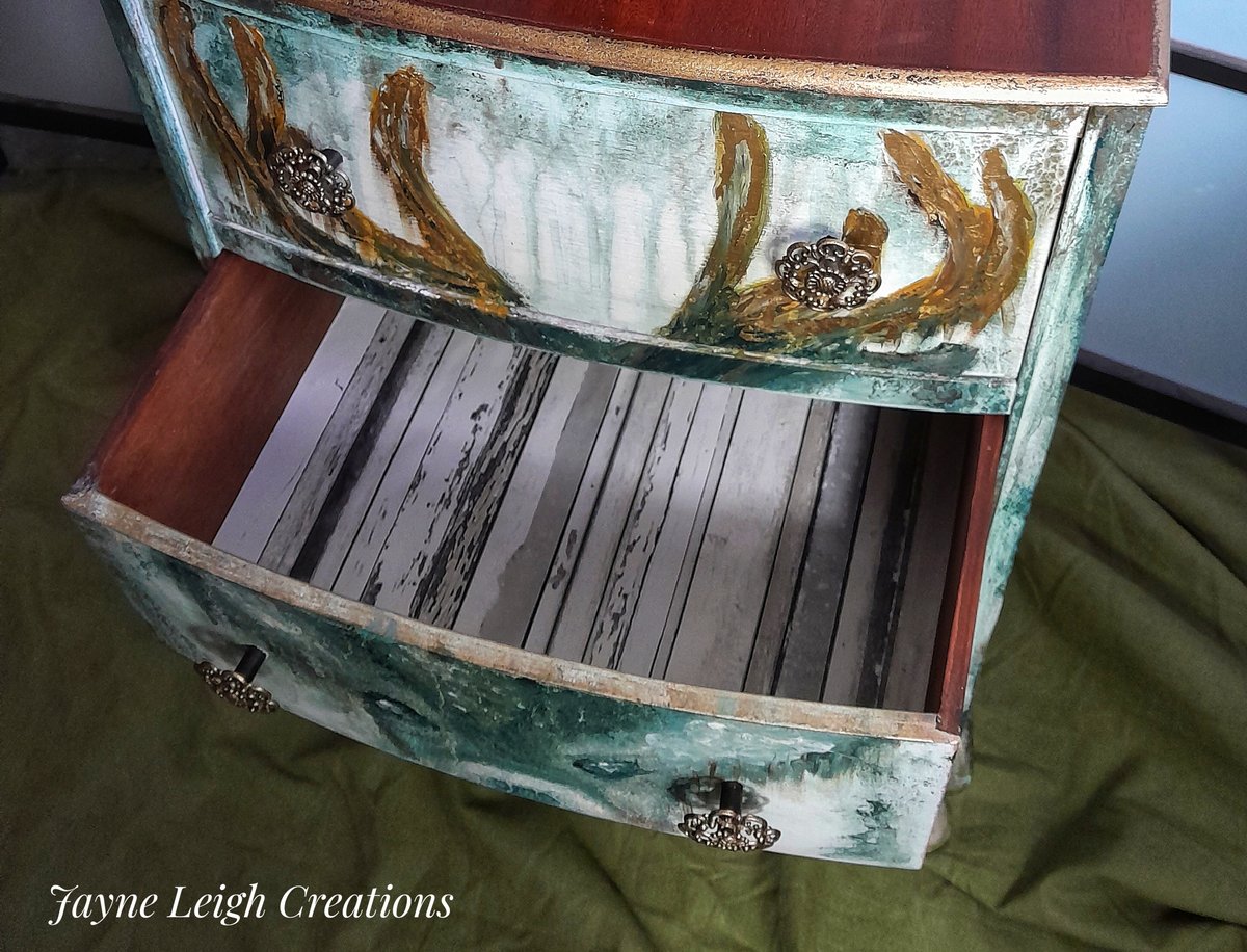 Image of Shabby Chic Deer Drawers 