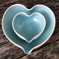Image 3 of Porcelain Heart Bowls