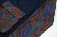 Image 5 of Zip Through Heavy Drill Cotton Overshirt. 