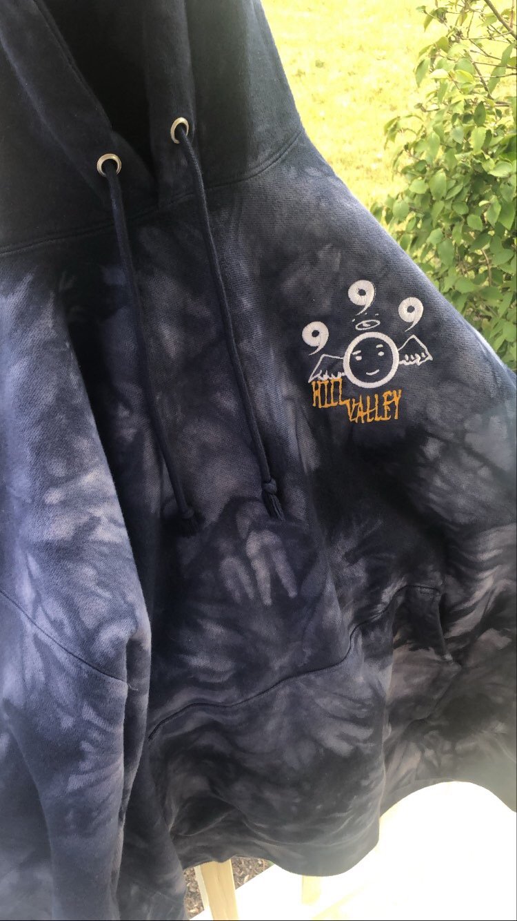 Image of TYE DYE EMBROIDERY HOODIE (Champion)