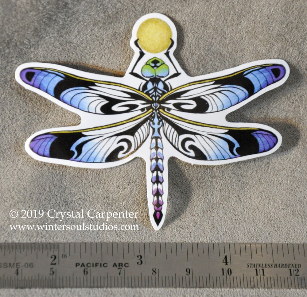 Image of Dragonfly Vinyl Sticker