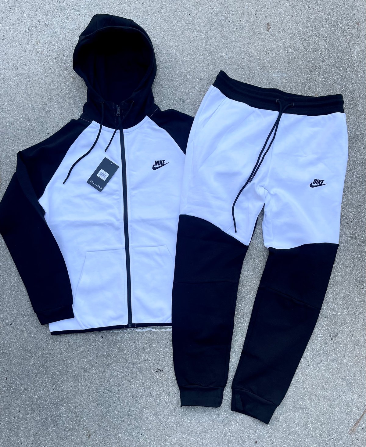 Men’s Panda Tech Zip Up Sweatpants Set
