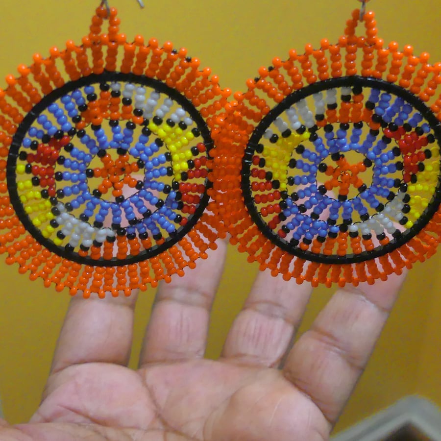 Image of Zulu Circle Earrings