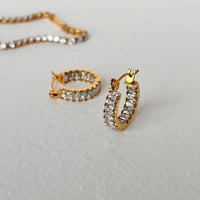 Image 2 of Scarlett Hoop Earrings 