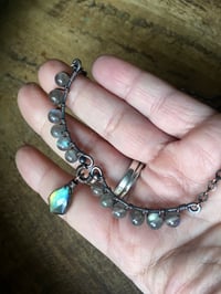 Image 5 of Labradorite necklace/ n33 