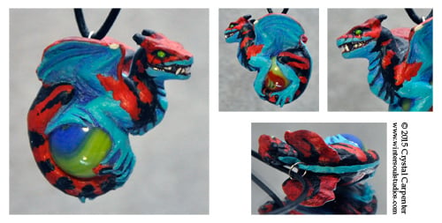 Image of Fire & Ice Snarl - Collectible Necklace