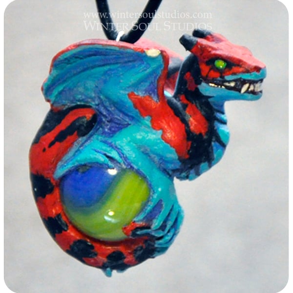 Image of Fire & Ice Snarl - Collectible Necklace