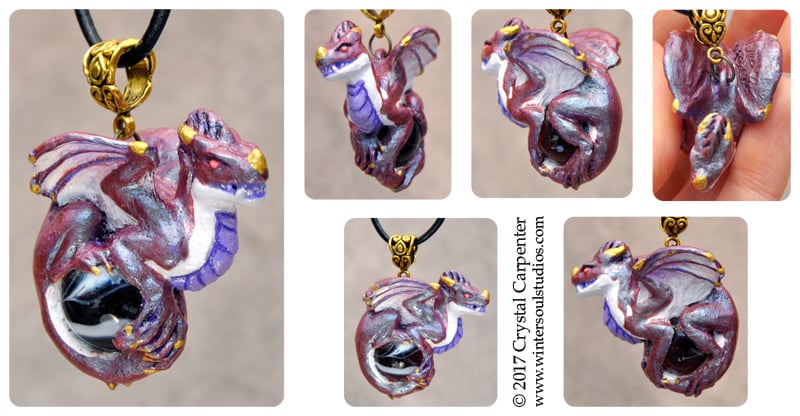 Image of Amethyst Royal Snarl - Collectible Necklace
