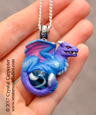 Image of Diamond Dust Snarl - Collectible Necklace