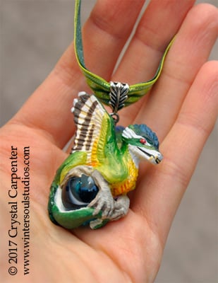Image of Cuckoo Forest Dragon - Collectible Necklace