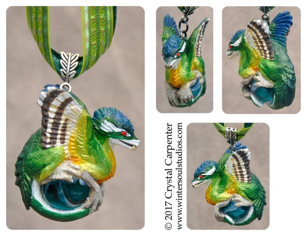 Image of Cuckoo Forest Dragon - Collectible Necklace