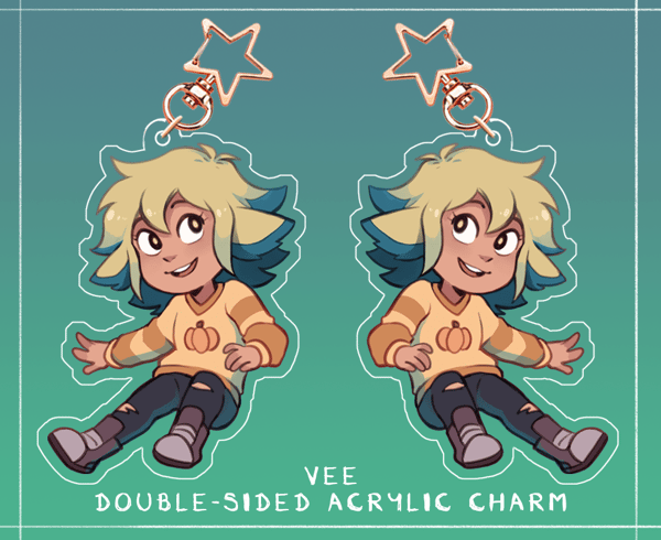 Image of  Vee | Acrylic Charm