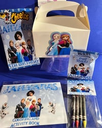 Image 4 of Frozen Party Favors/Chip Bags/Squad Shirts