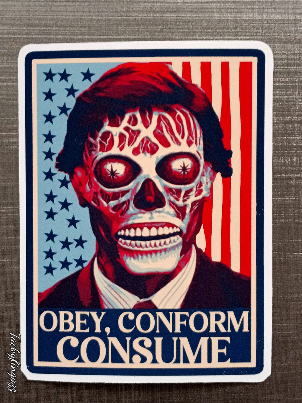 Image of Sticker They Live Sticker- Decal Obey Conform